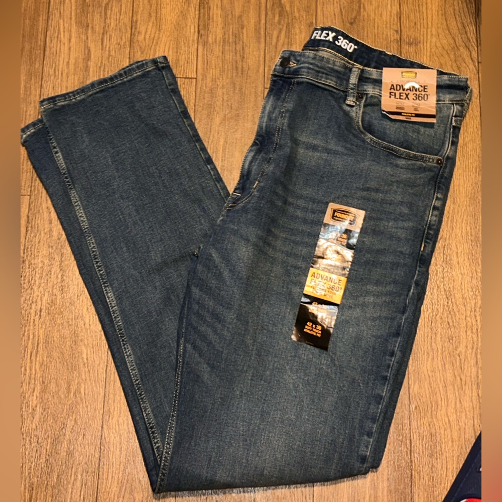 The Foundry Supply Co. Advance 360 Blue Jeans NWT 42x36